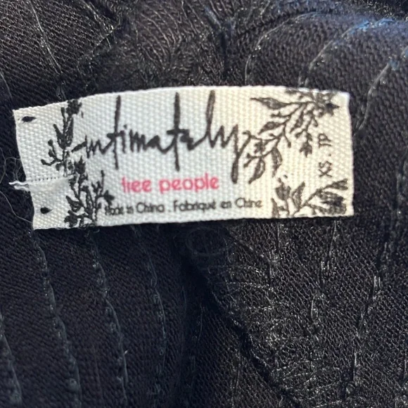 Free People Intimately Black Sequin Mini Dress 12 - Picture 7 of 9